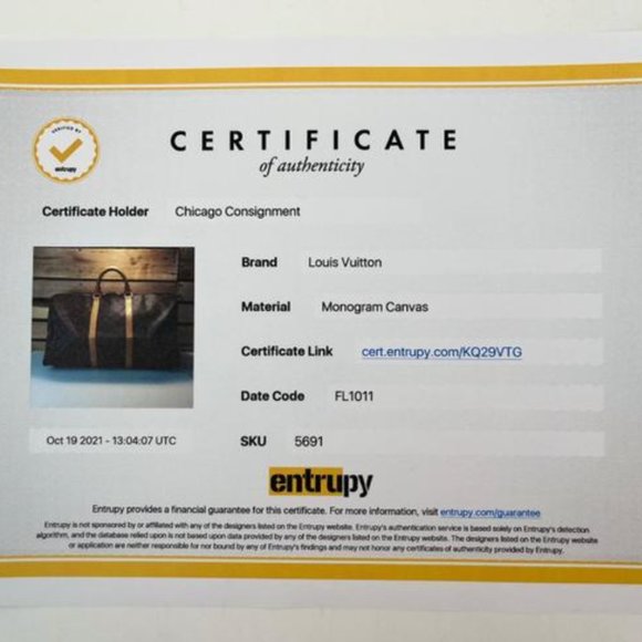 Louis Vuitton Monogram Keepall 50 Travel Duffle Bag - Picture 12 of 12